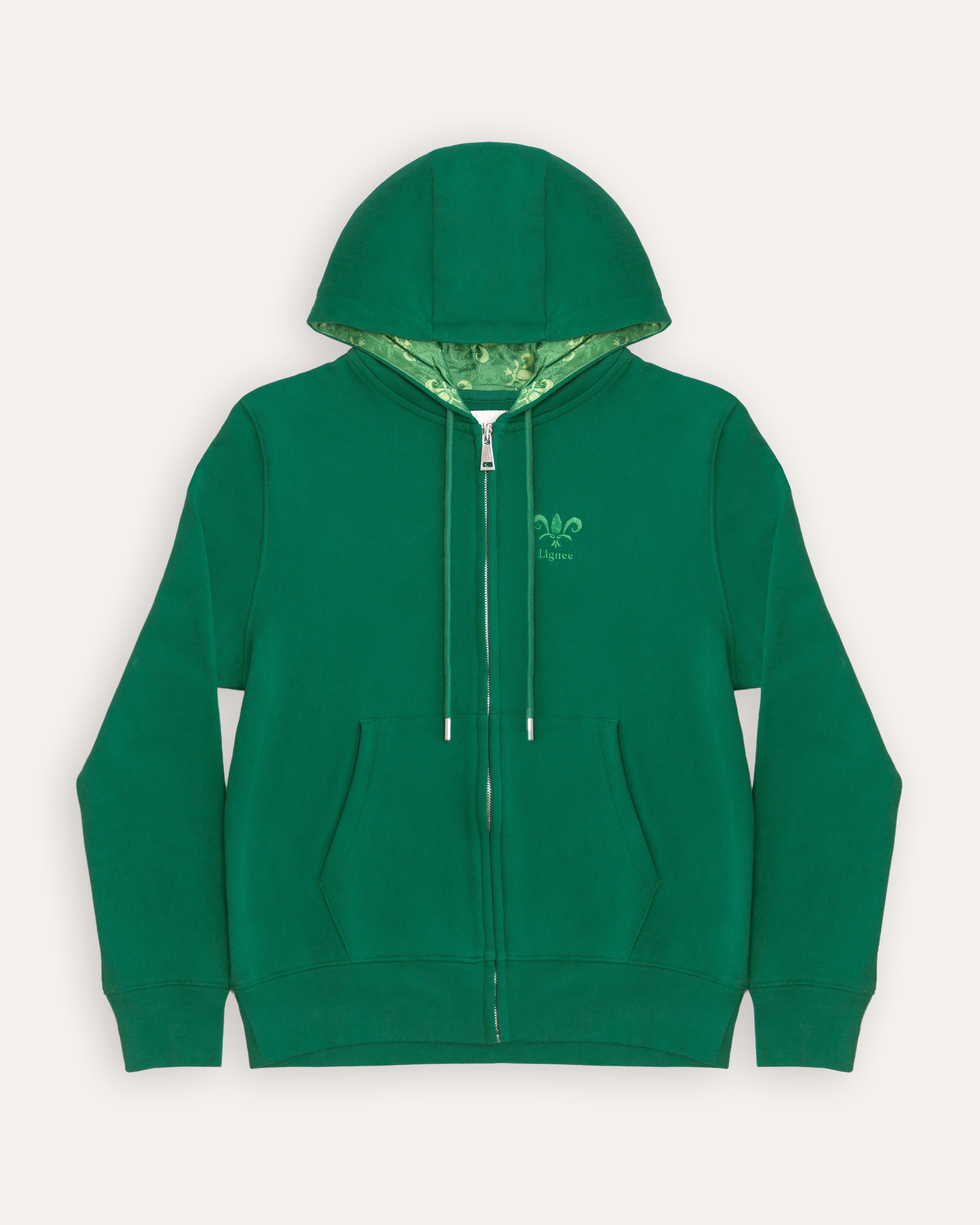 LEGACY GREEN ZIP HOODIE