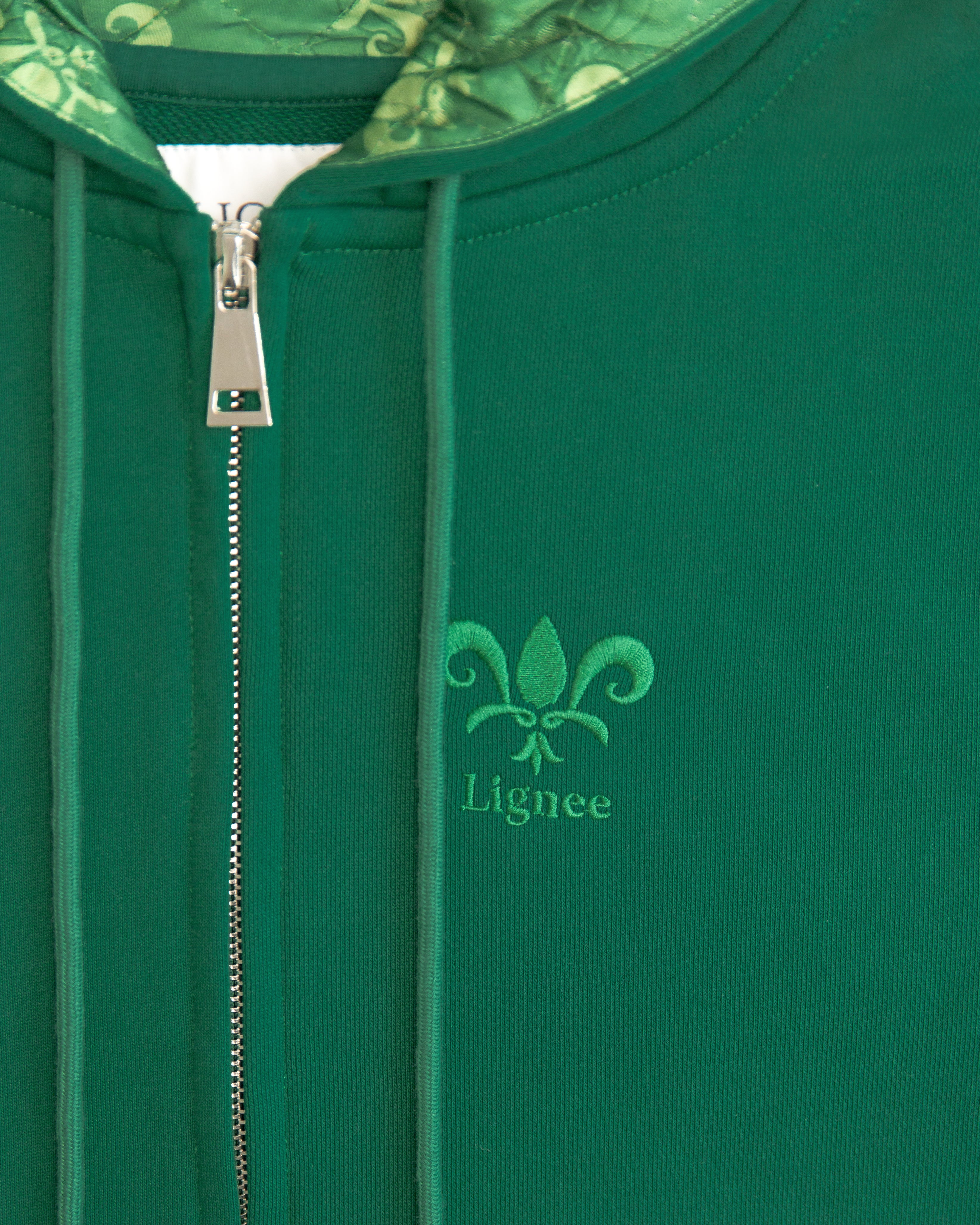 LEGACY GREEN ZIP HOODIE
