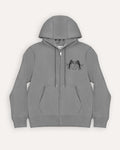 LEGACY GREY ZIP HOODIE