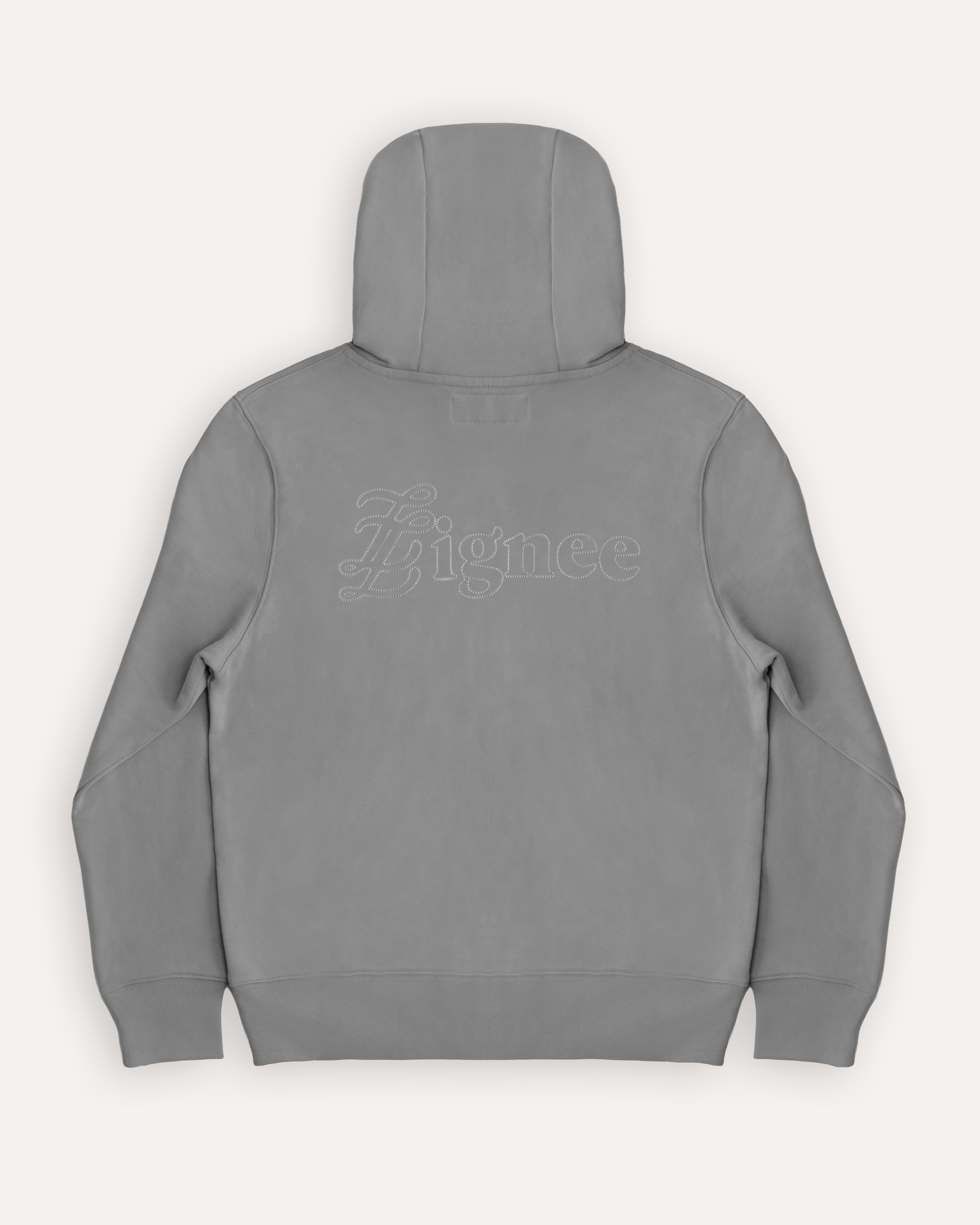 LEGACY GREY ZIP HOODIE